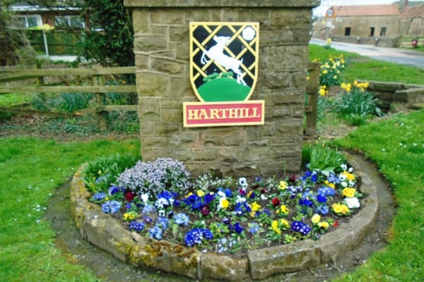 Harthill Sign